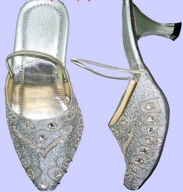 Fancy khussa shoes with heels