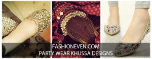New styles of fancy khussa shoes designs for girls
