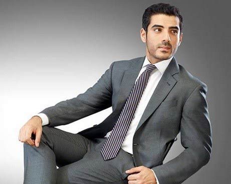 White shirt and lining tie combinations with grey suits in Pakistan