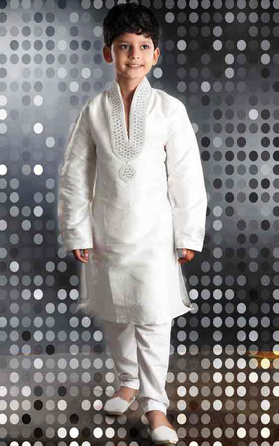 Kids white sherwani designs for wedding