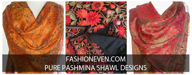 New style ladies pashmina shawls for winter season 