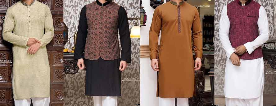 Latest green white black and brown mehndi kurta designs