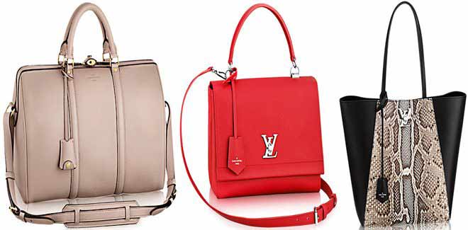 Latest red and black handbag for women