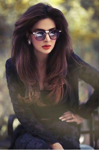 Saba Qamar in sunglasses fashion accessory