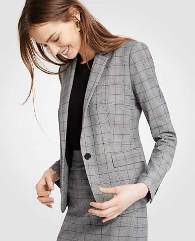 Latest grey business suits for ladies