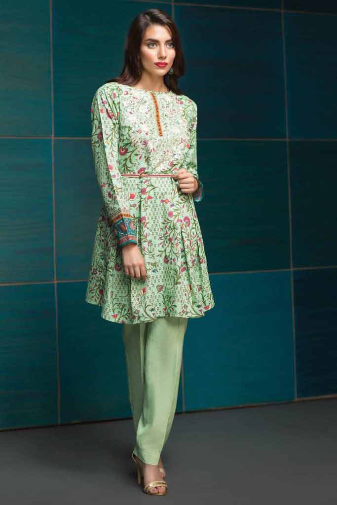 Eid fashion trend for knee length frock