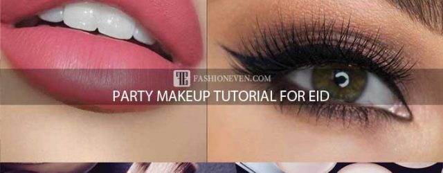 Step by step party makeup tutorial for Eid