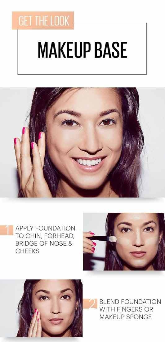 Easy steps for makeup foundation tutorial for Eid