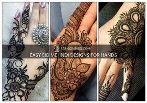 Simple and easy Eid mehndi designs for hands