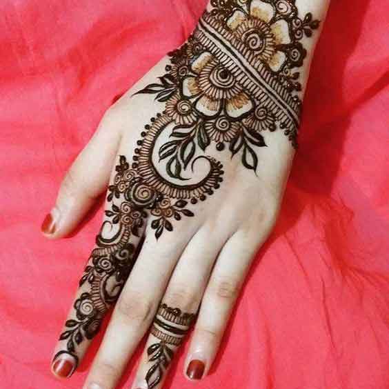 Bail mehndi designs for eid