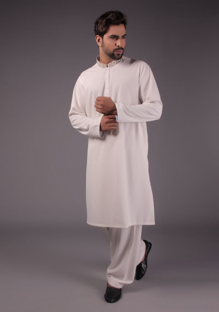 Latest white gents kurta designs for eid namaz