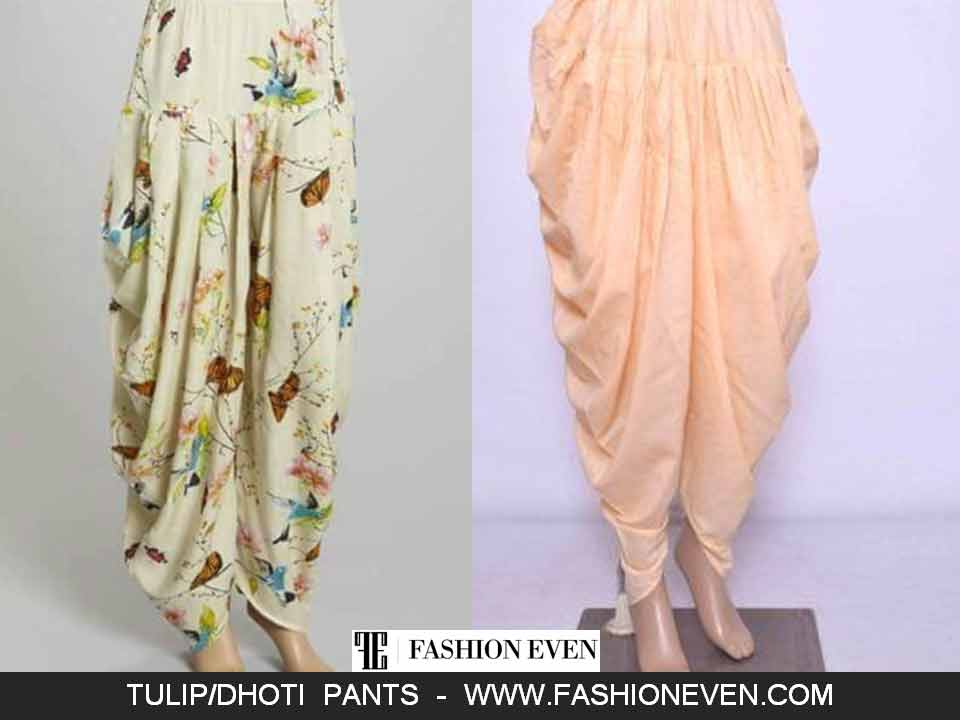 Tulip shalwar with pleats designs in Pakistan