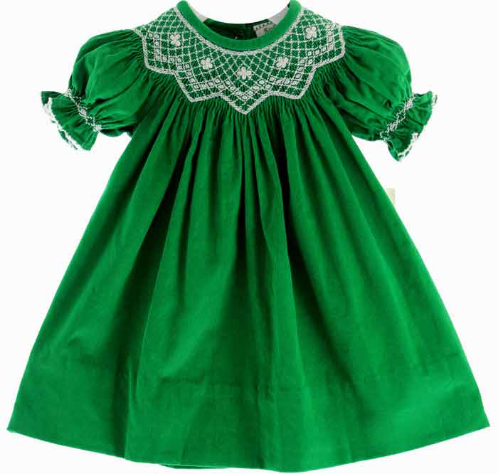 Green frock designs in Pakistan