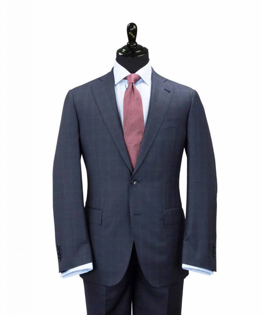 Charcoal suit for groom