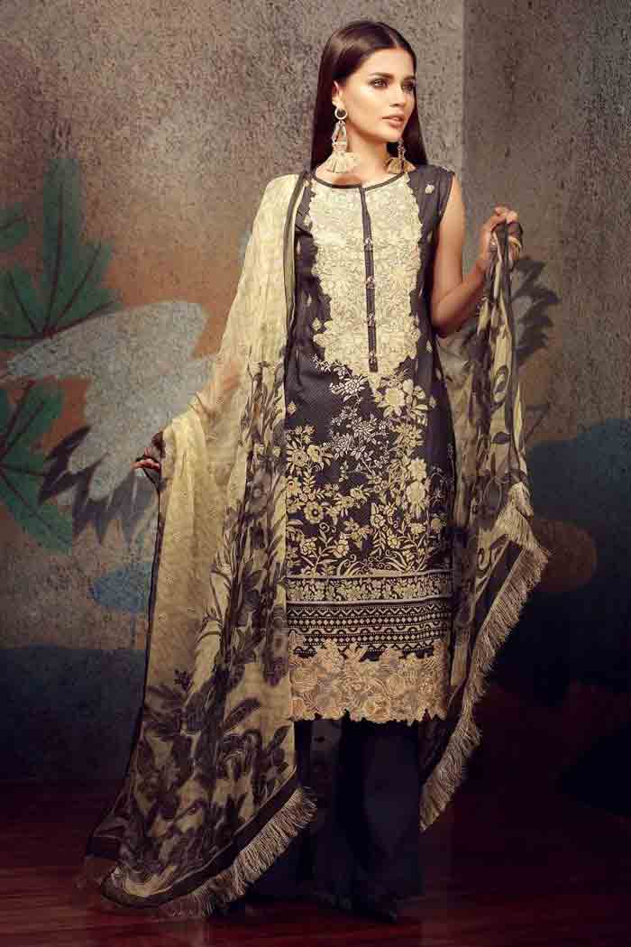 Pakistani lawn kameez shalwar designs for girls