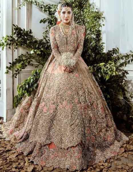 Latset bridal walima dresses in gown style