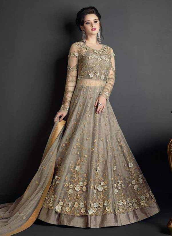 Lehenga choli walima dresses for brides