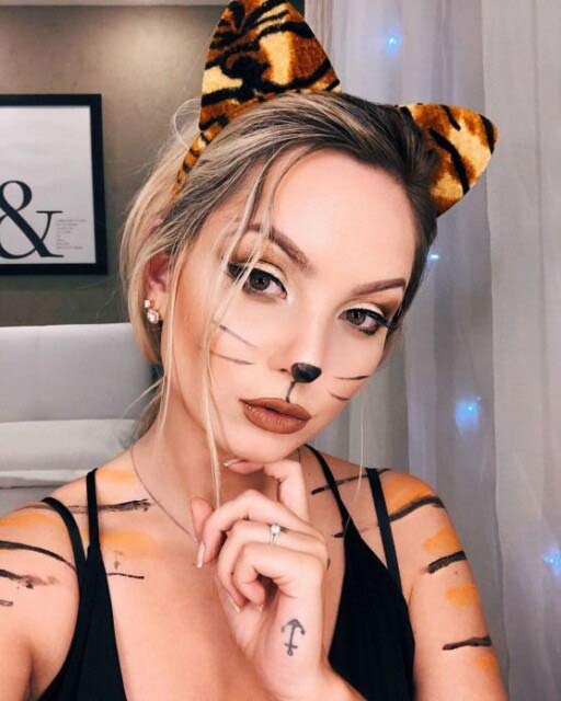 Tigger inspired halloween theme costume