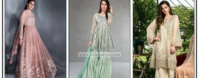 Pakistani party dresses stitching styles for girls