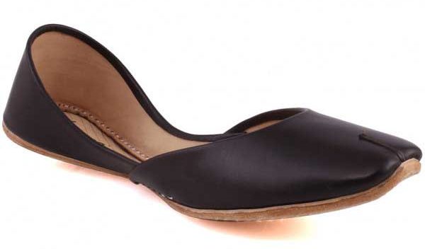 Latest black khussa shoes for ladiies