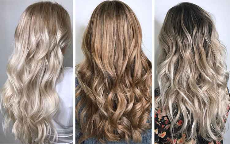 Ombre hair color trends for long hair length