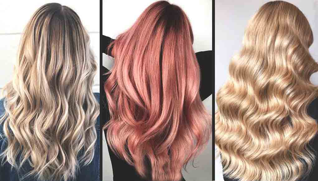 Trendy hair color for full hair length