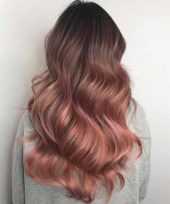 Latest hair dye ideas for long hair