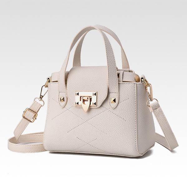 Latest white handbag design for girls