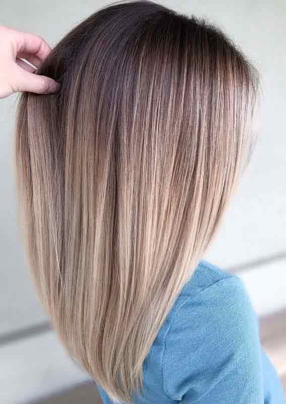 Latest straight haircut and hairstyles for girls