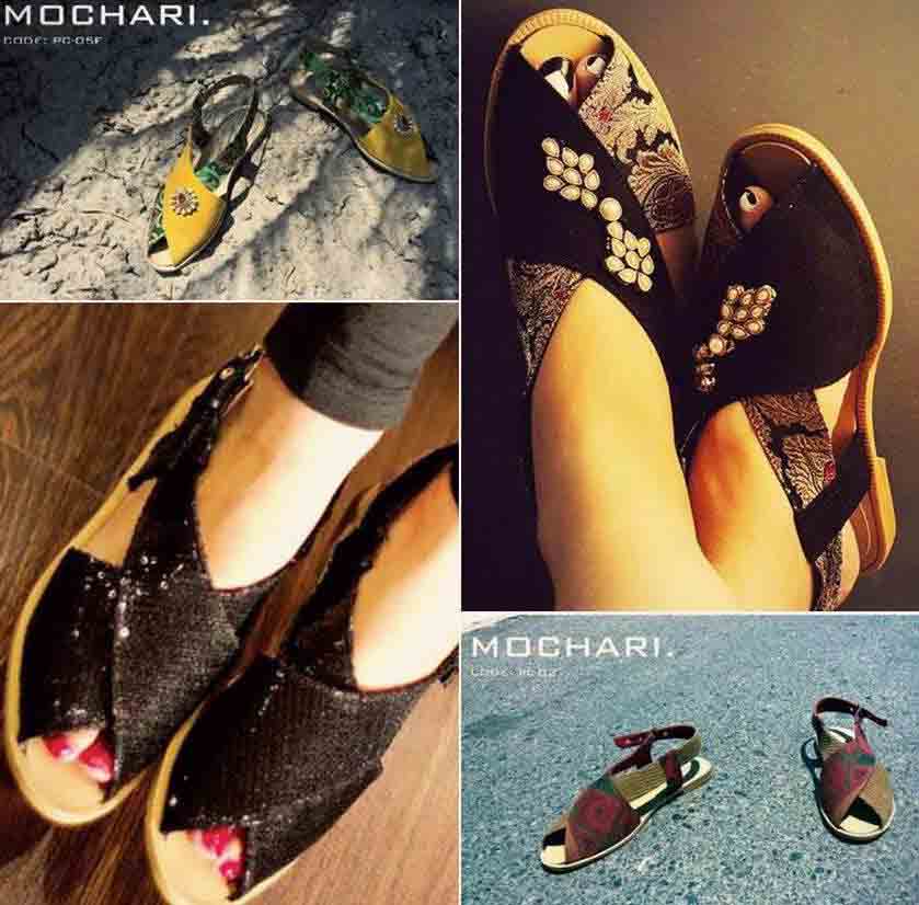 Black peshawari chappal designs for girls