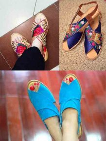 Latest Peshawari Chappal Designs For Girls In 2022-2023 | FashionEven