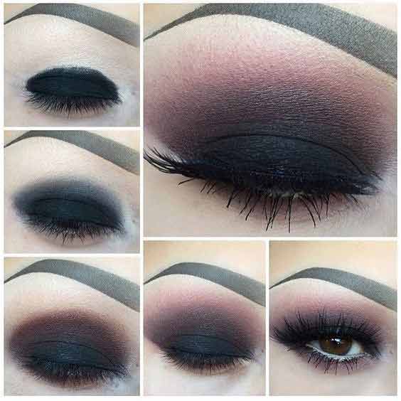 Best black smokey eye makeup for girls