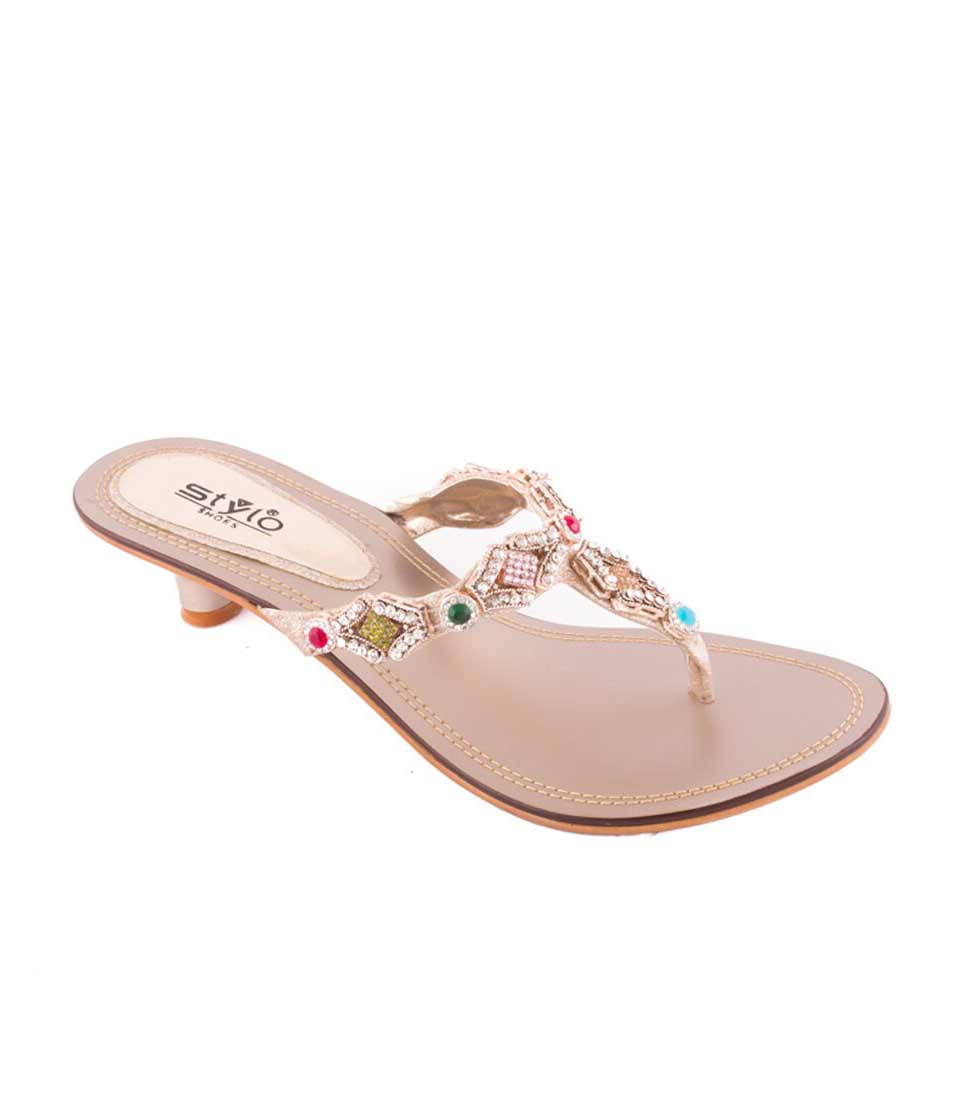 Fancy sandal by stylo shoes Eid collection