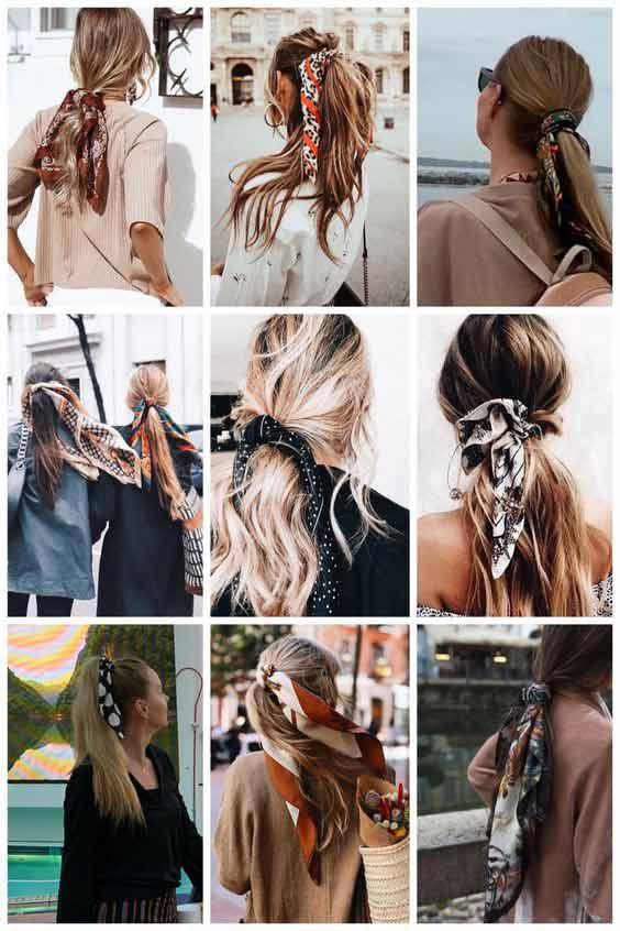 Head wrap hairstyle ideas for girls