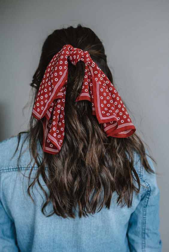 Bandana hair headband