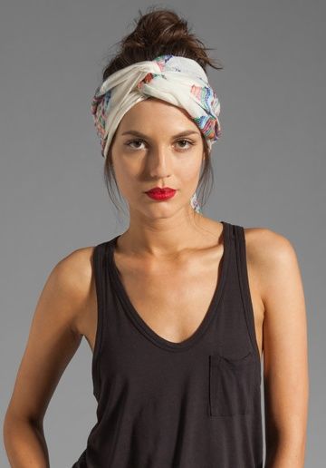 Turban head scarf style