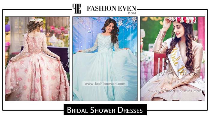 Latest Bridal Shower Dresses In Pakistan For 2021-2022