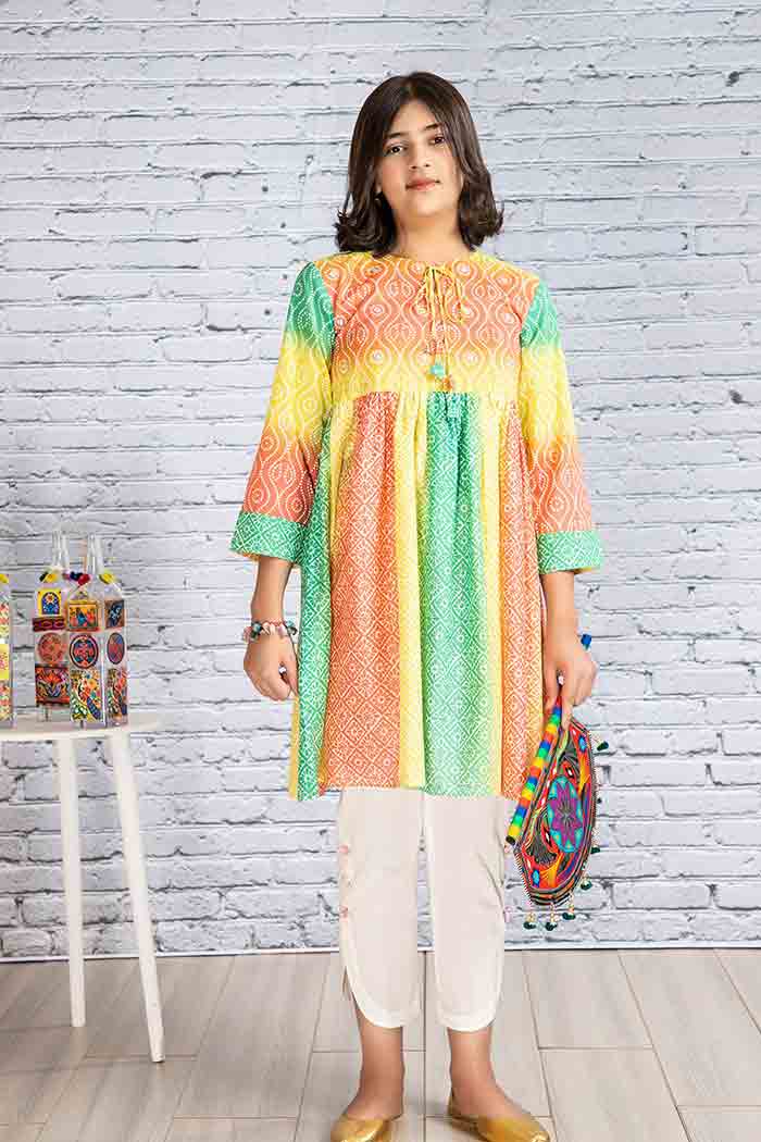 Paste; frock for little girls