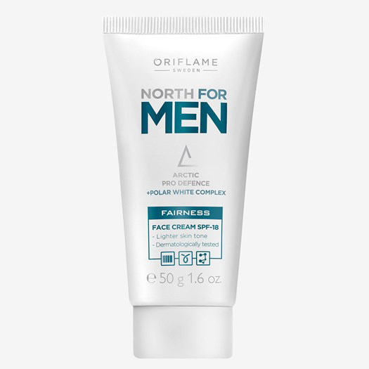 Oriflame north moisturizing men's fairness cream