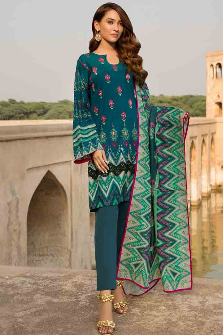 Warda green suit