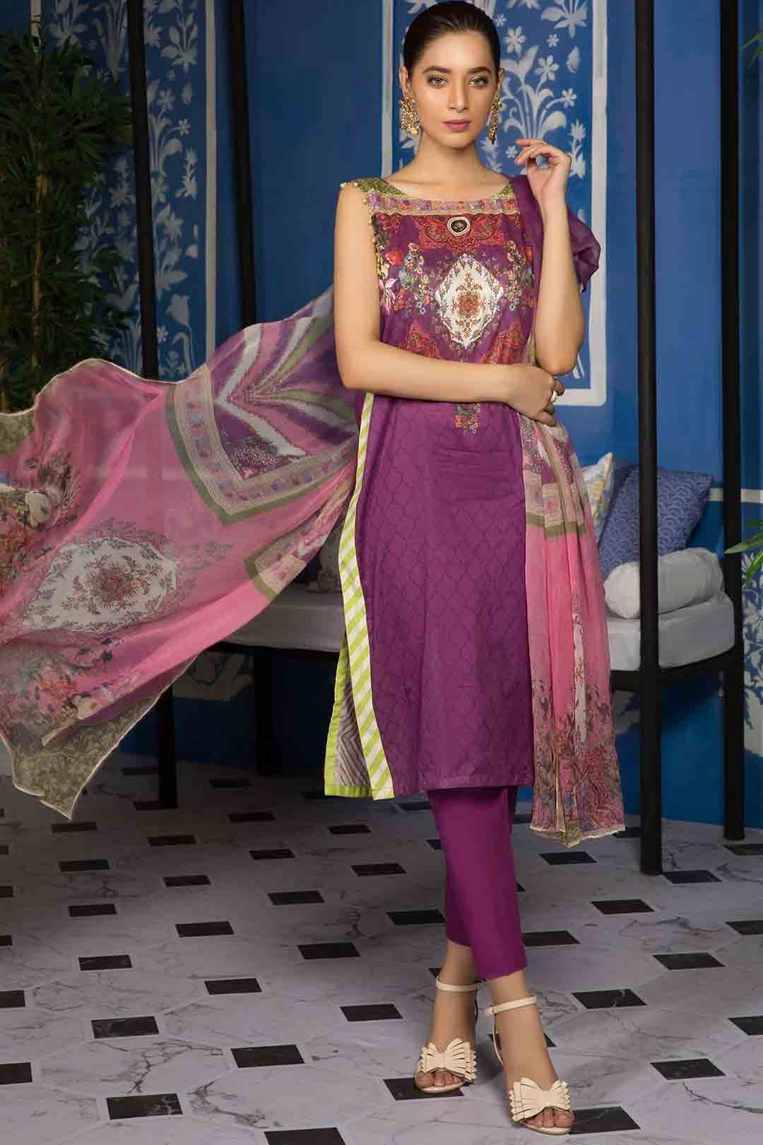 Warda jamni three piece suit