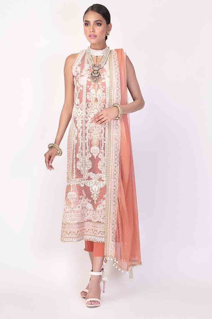 Beautiful eid dress by Alkaram