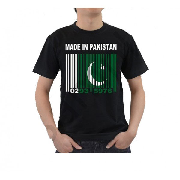 Black shirt for Pakistan independence day