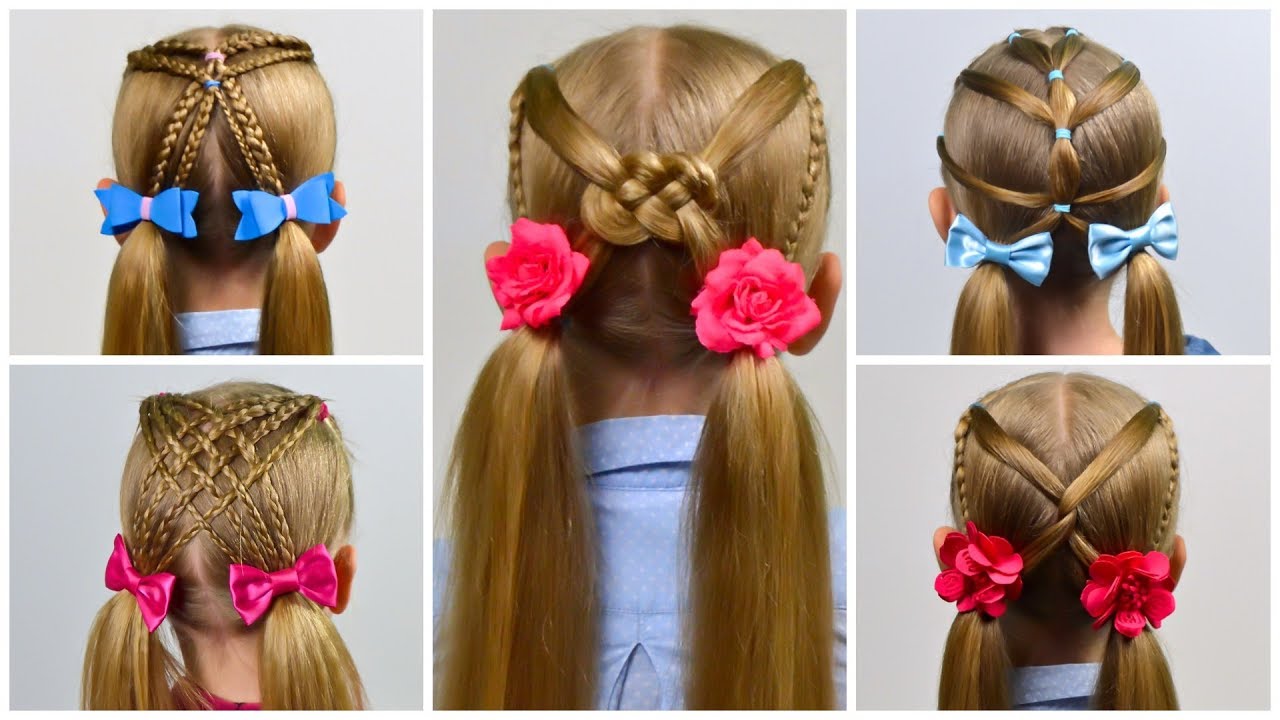 Long ponytail hairstyle for cute girls