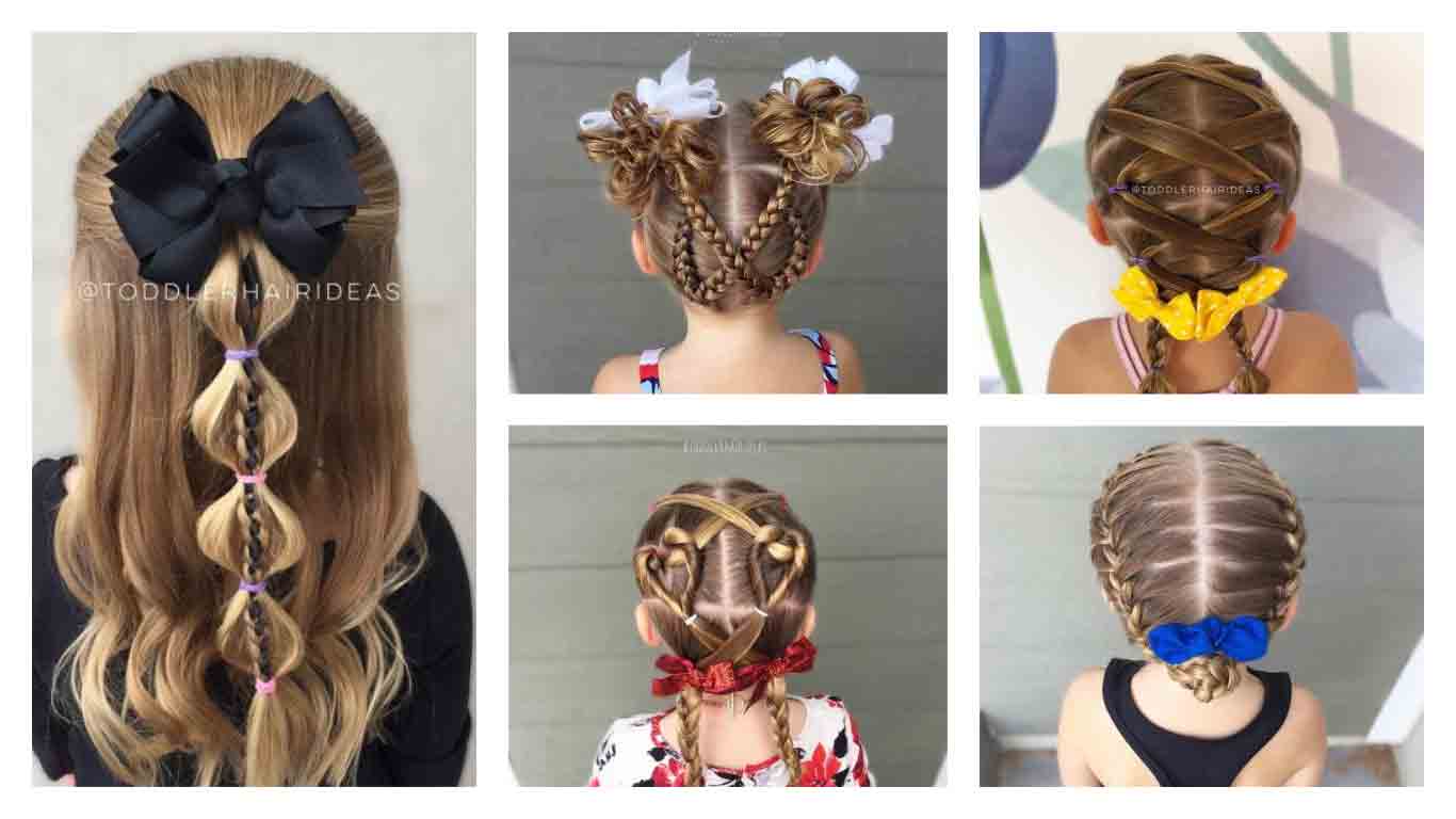Different braid ideas for little girls