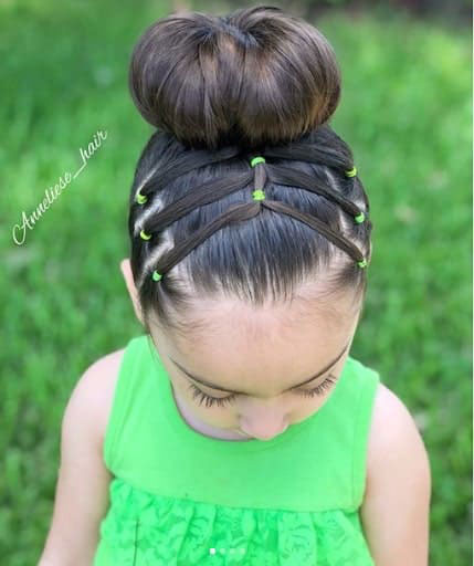 Braid with hair bun – FashionEven