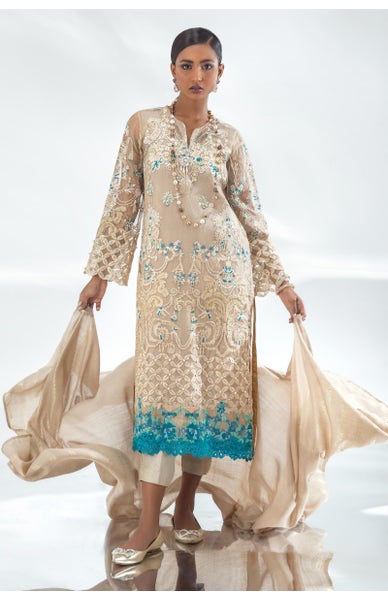 Long shirt dress design for Eid