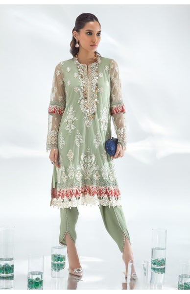 Sana Safinaz green dress for eid