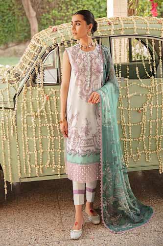 Crossstitch sleeveless eid dress