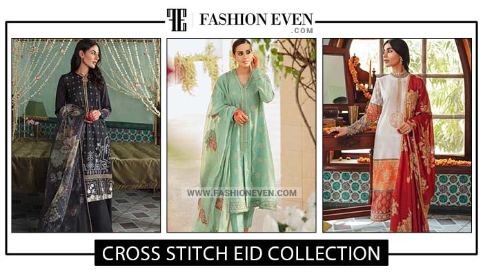 Latest Cross Stitch Eid Collection For Girls In 2023-24